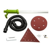 Машина шліфувальна PROCRAFT EX750 для стін та стелі СУМКА