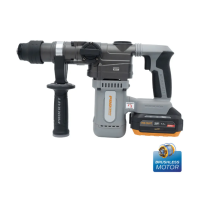 Акумуляторний перфоратор Procraft industrial HD20A (c 1 акб та зп)