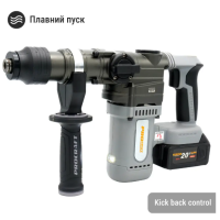 Акумуляторний перфоратор Procraft industrial HD20A (c 1 акб та зп)