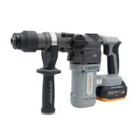 Акумуляторний перфоратор Procraft industrial HD20A (c 1 акб та зп)